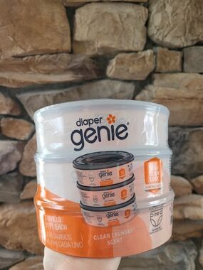 Diaper Genie Refills - Clean Laundry Scent - 3-pack NIP